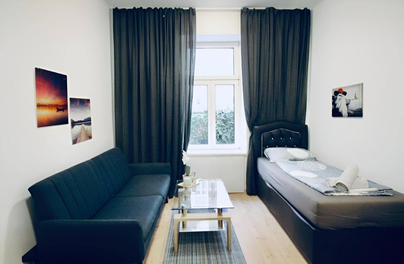 Spacious Cozy 1Br Apt Near To Danube River Wien Eksteriør billede